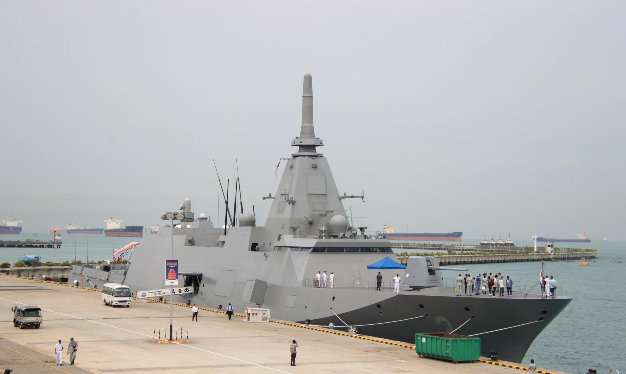 扶桑最上级护卫舰二号舰熊野号细节来一拨.