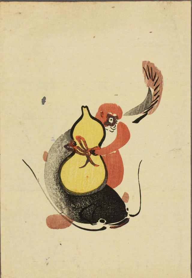 大津绘:日本漫画的起源,又称"鸟羽绘"