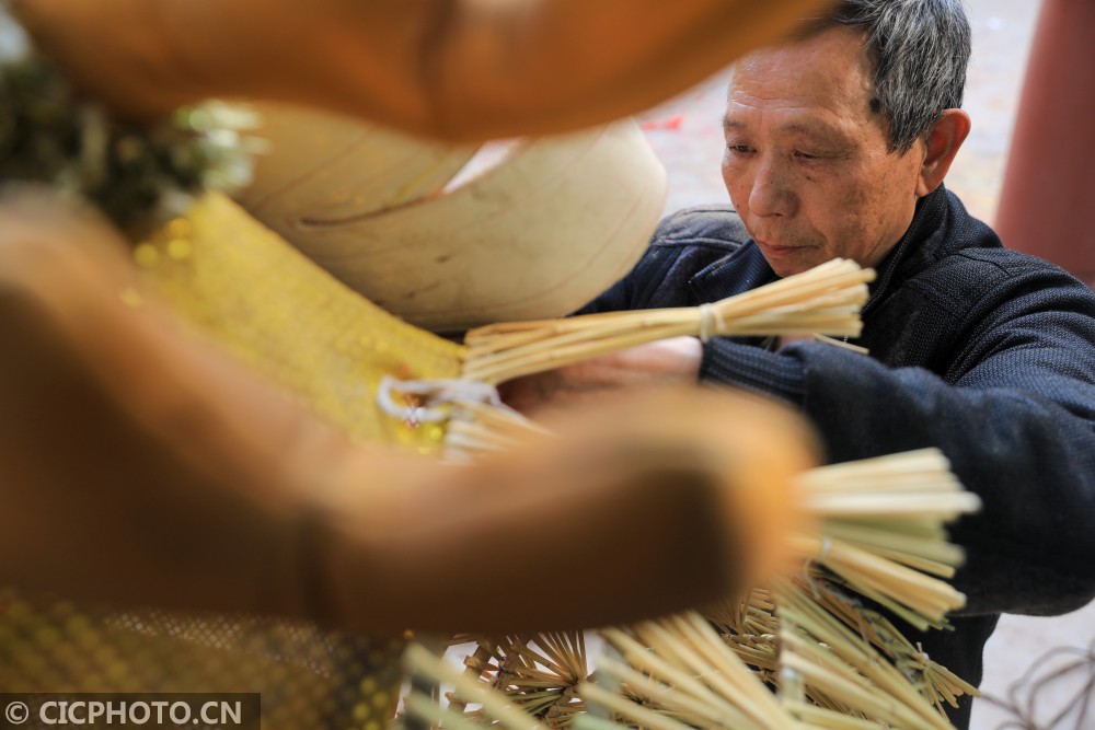 衡阳稻草龙图片