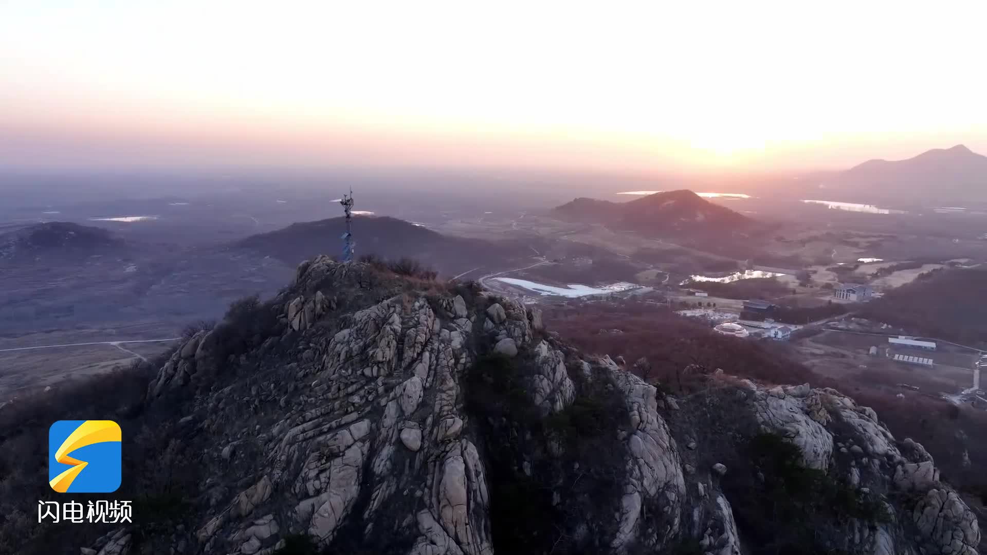 初春的曲阜石门山 一幅绝美画卷