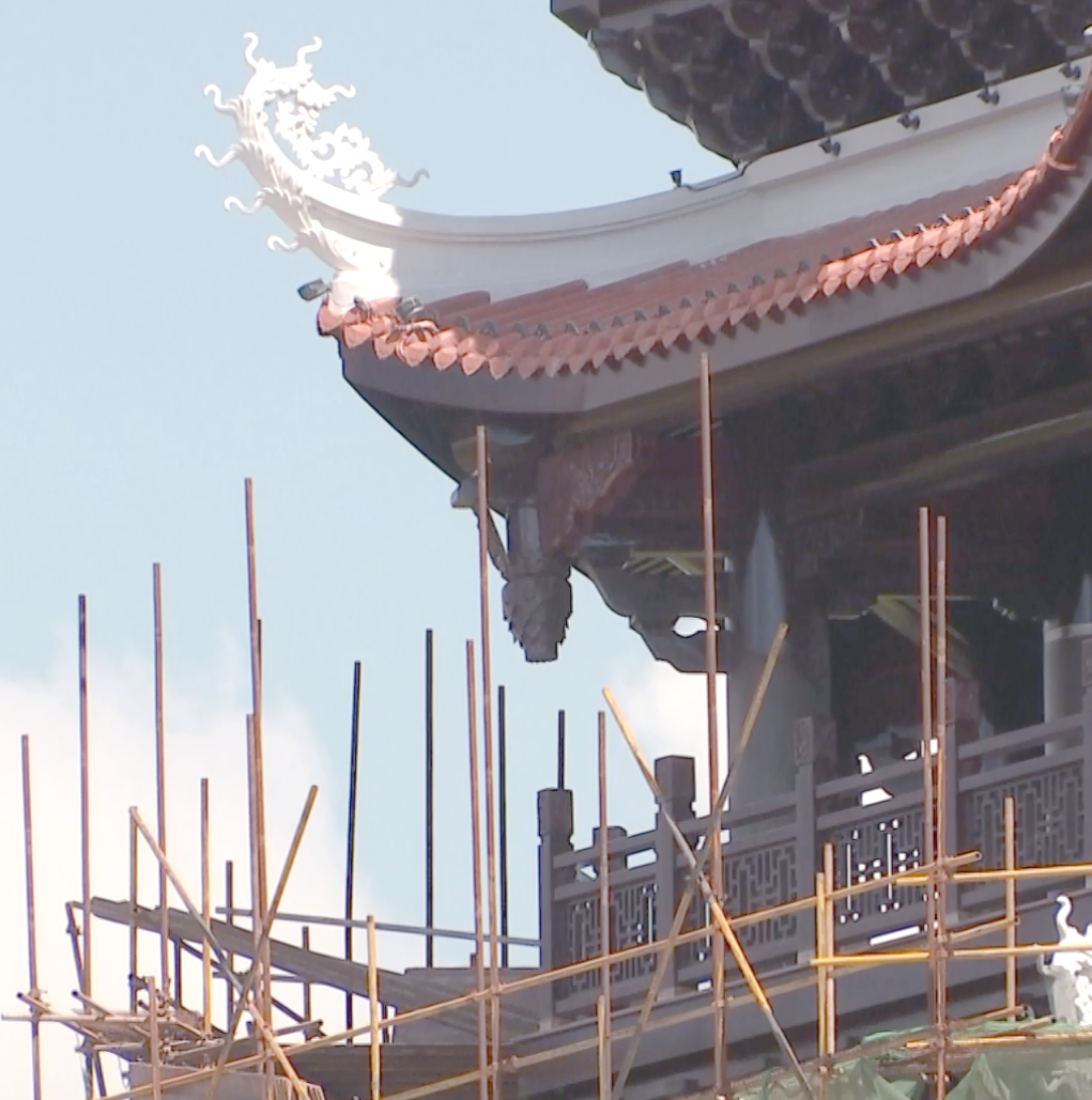八仙阁即将完工,成为晋江新地标