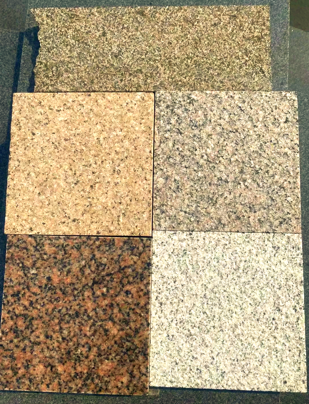 厨房台面板选择指南:黑色与白色对比及石材种类概览