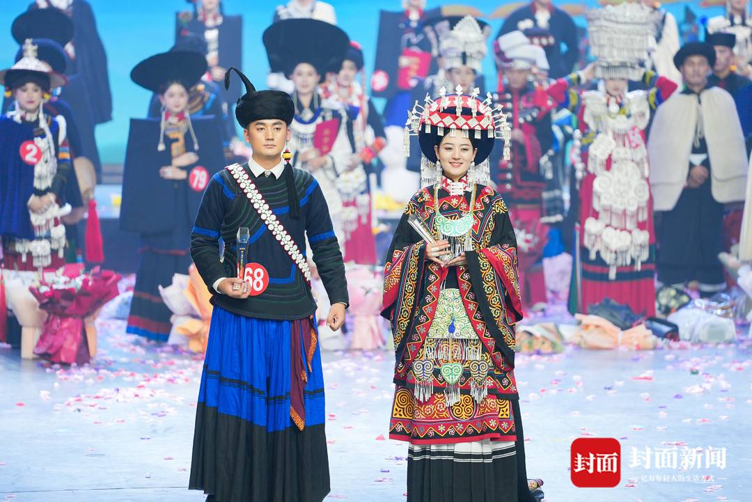 2023凉山彝族火把节选美比赛落幕 来看最美"金索玛"和最帅"金鹰"