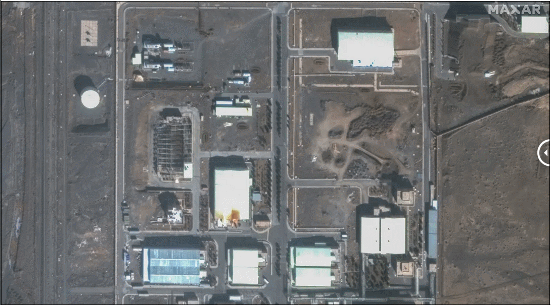纳坦兹核设施破坏情况_以色列空袭伊朗核设施_伊朗核设施遭“重大破坏”画面公开