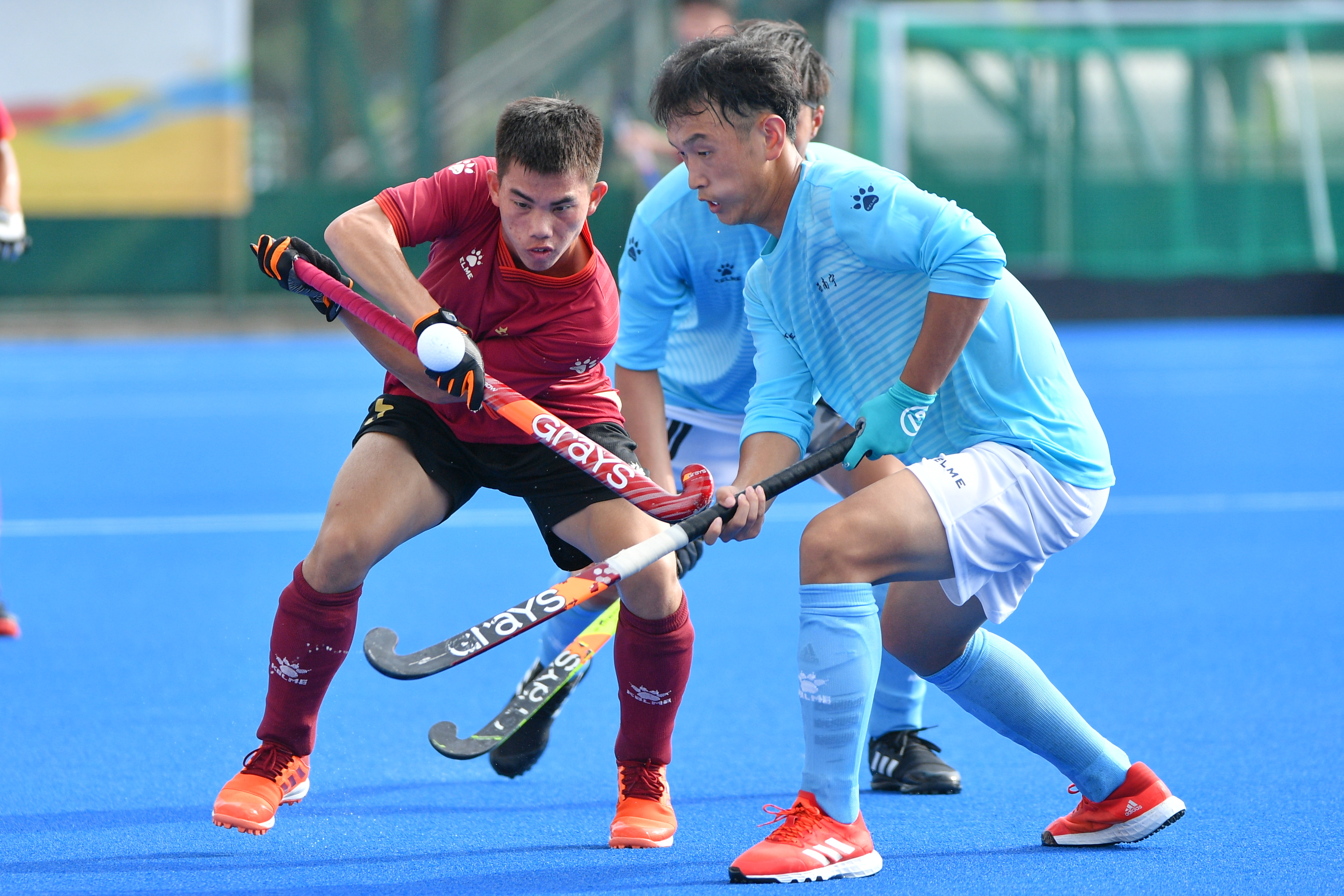 曲棍球——全国学生(青年)运动会男子决赛阶段:深圳胜南宁