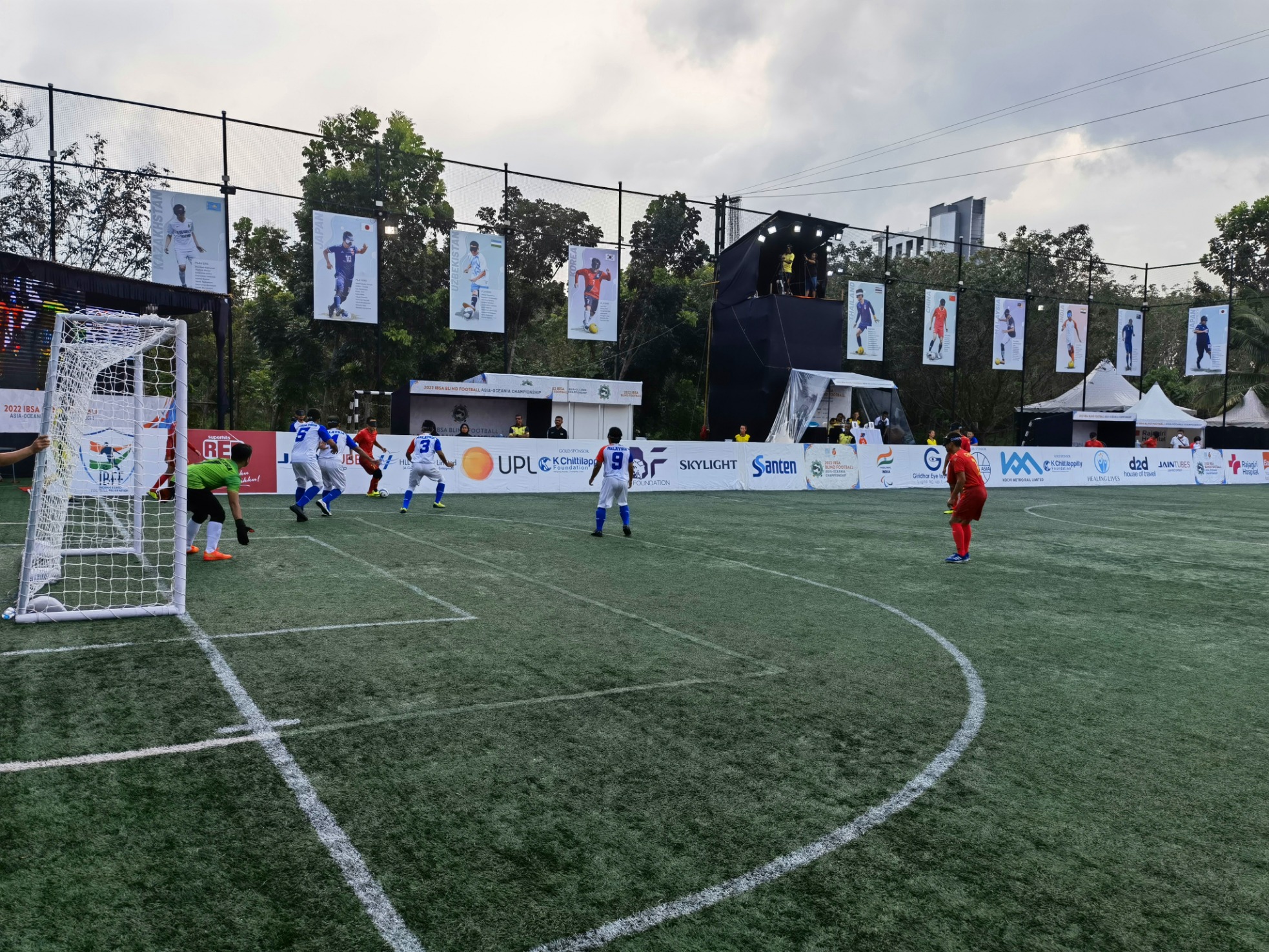 中国盲人足球队获得亚大锦标赛冠军