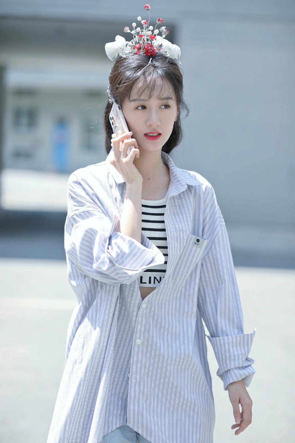 袁冰妍十天上班十套私服,古装路透比璇玑还美,御姐甜妹切换自如