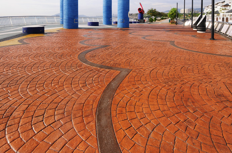 水泥印花地坪模具