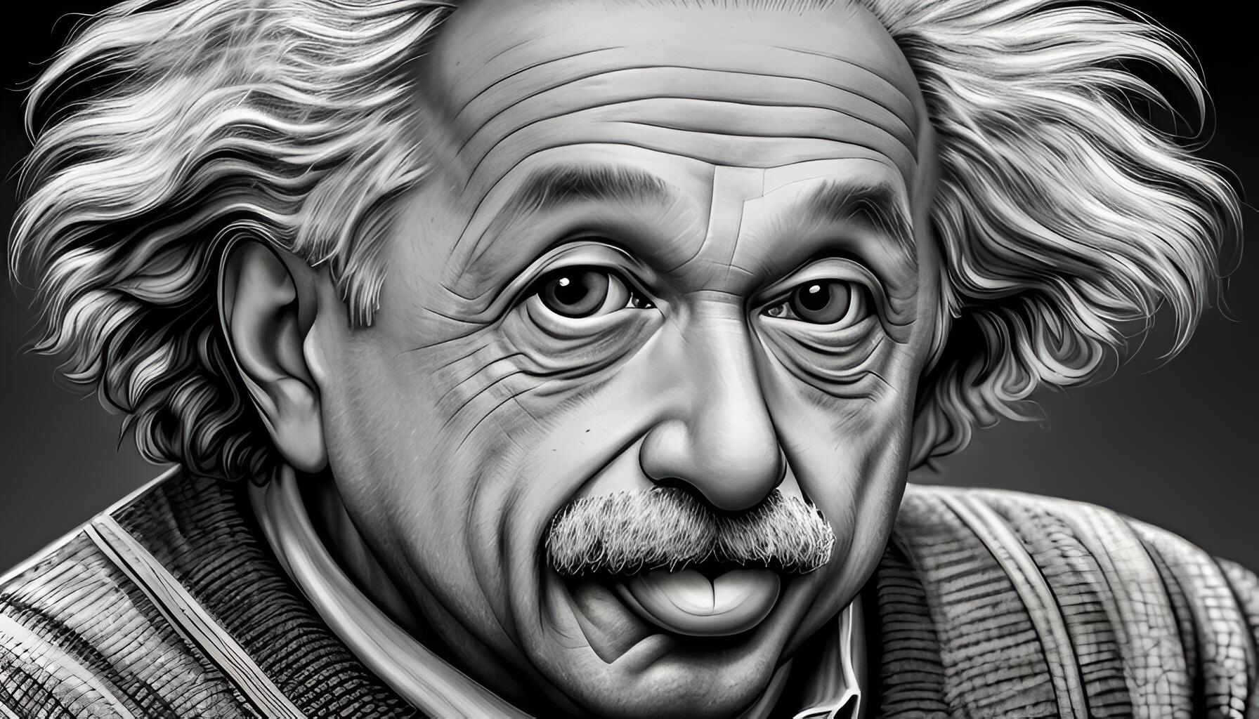 量子的超光速现象无法否定,也许爱因斯坦吐舌头就是对此表示尴尬