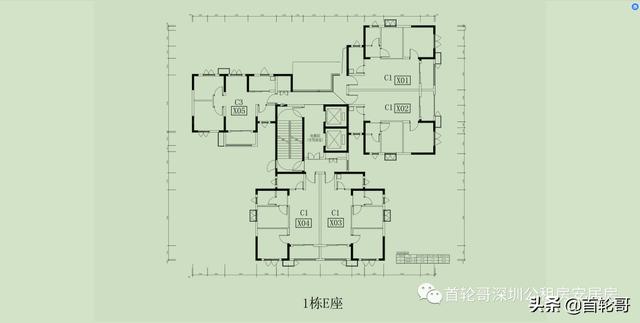 深圳市级公租房坪河雅苑选房指引,附各栋平面设计图