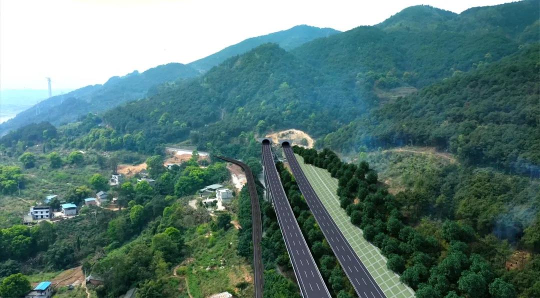 江津临峰山隧道全线累计开挖突破600米