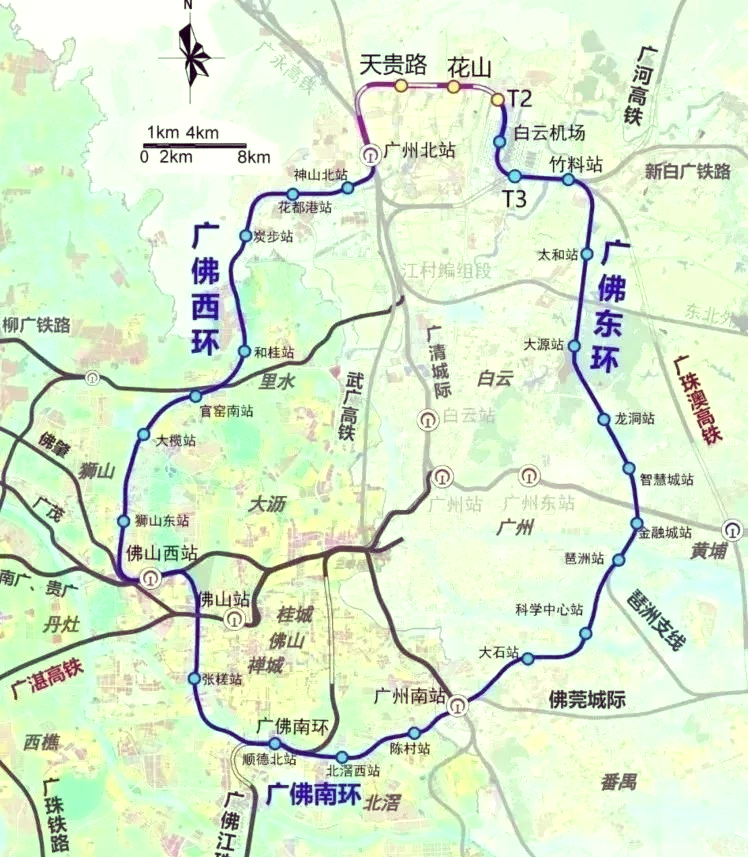 广佛西环项目新进展:隧道与桥梁相继贯通