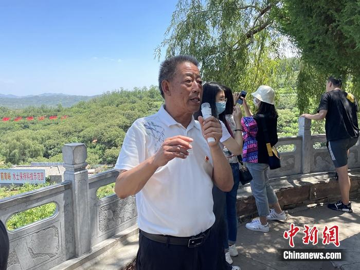 「网络媒体革命老区行」走进前南峪,看荒山秃岭如何