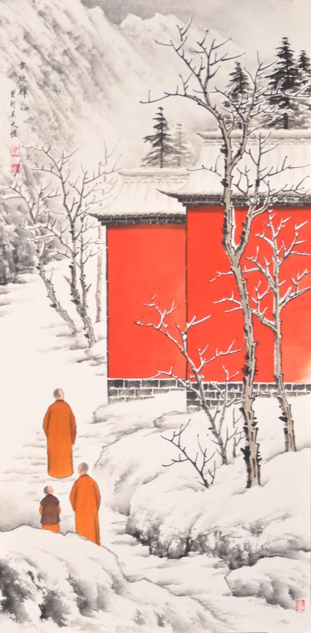 吴大恺:柴门闻犬吠,风雪夜归人