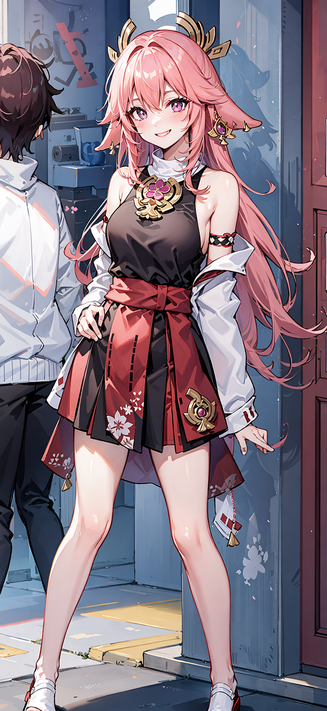 ai绘制原创高清无水印动漫美少女,打造你的个性化手机壁纸 vol.25