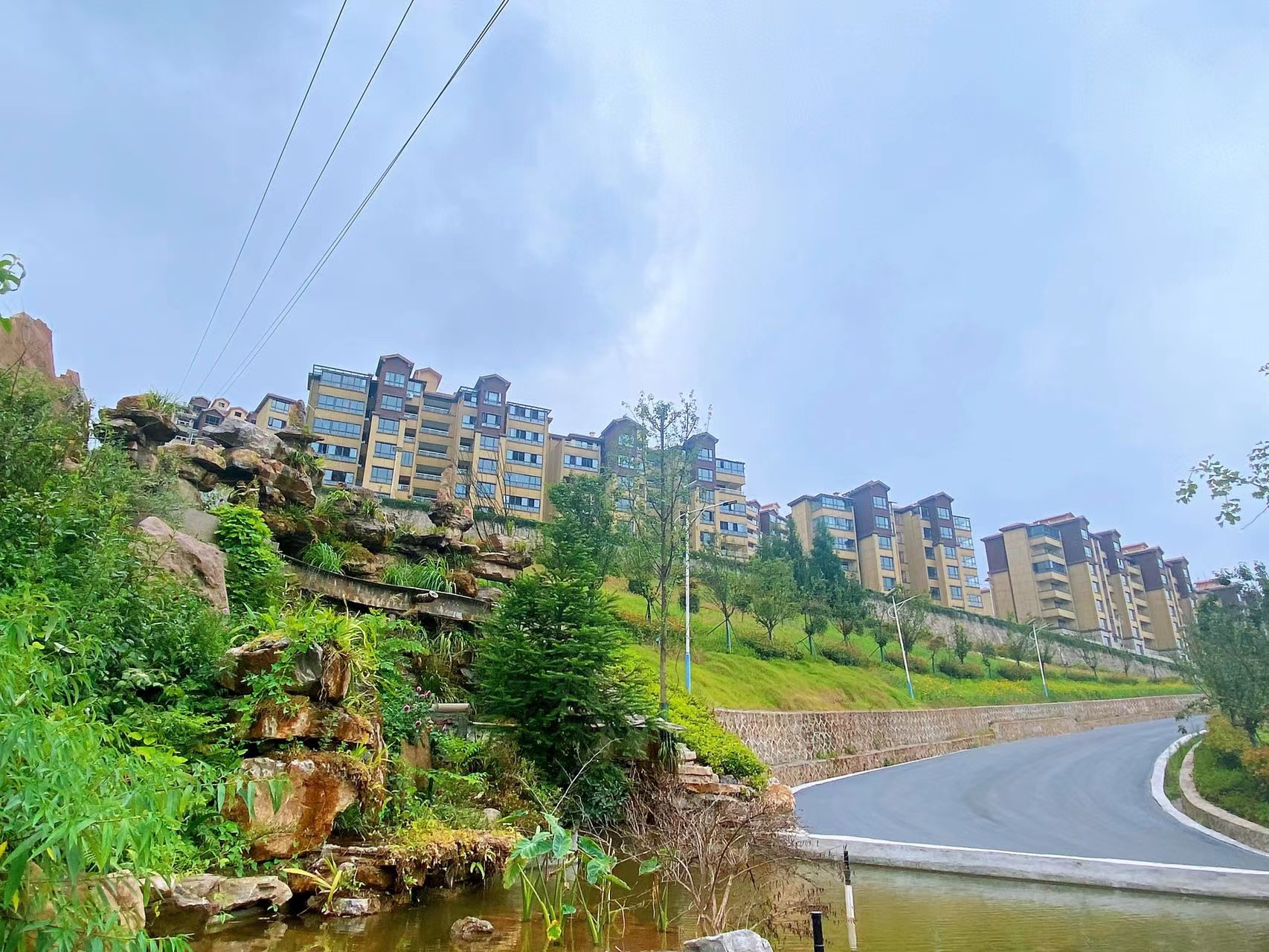 习水避暑房推荐@凤凰绿洲森林避暑洋房,山旺人丁水旺财风水极佳