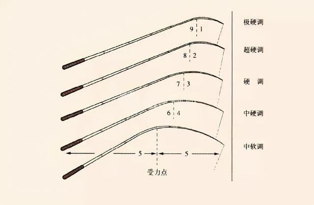 台钓中不同鱼竿调性的特点详解