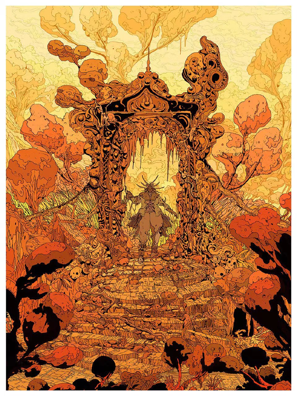 插画师kilian eng 奇幻插画作品欣赏