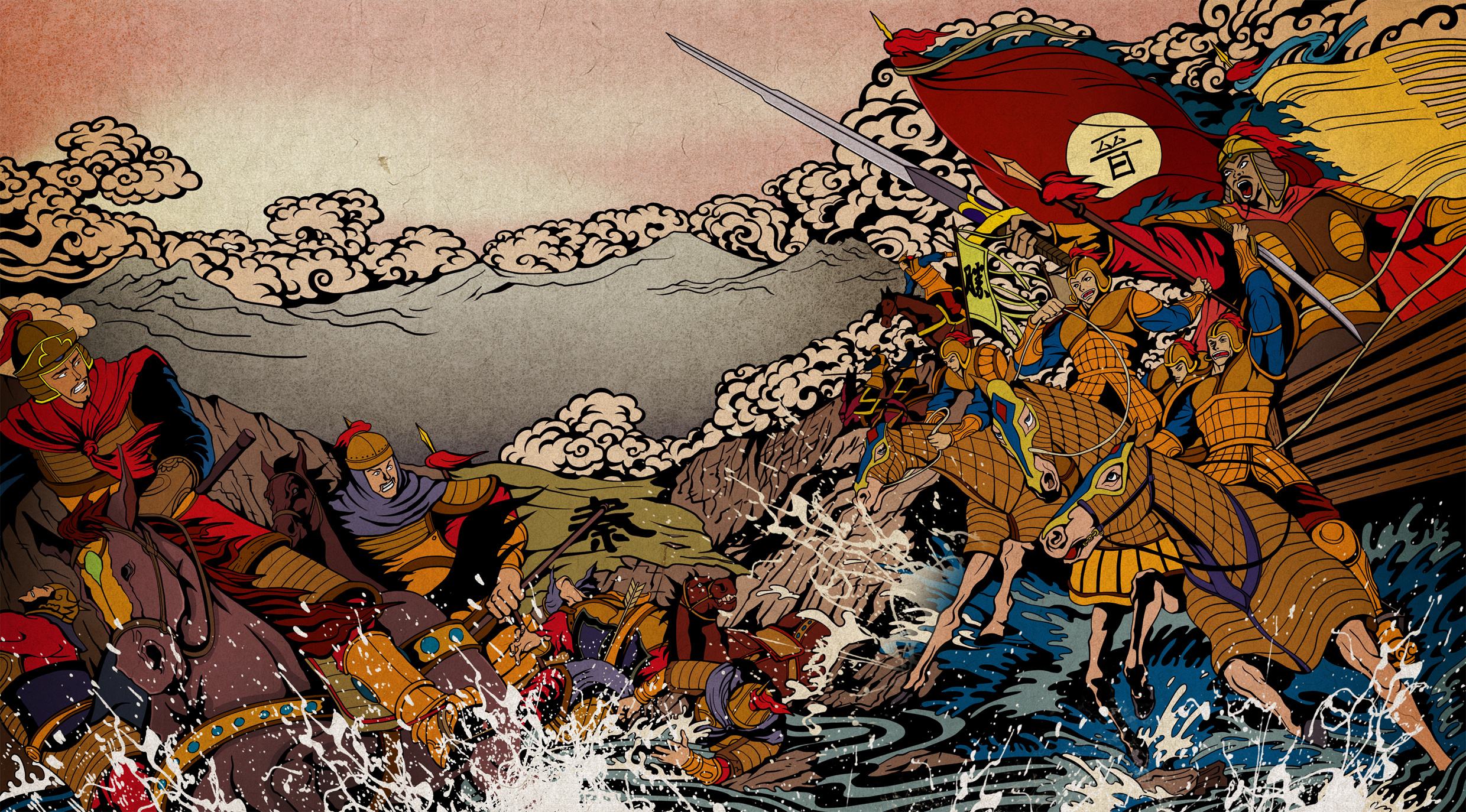 淝水之战,东晋8千人击败30万,击碎前秦天王苻坚统一天下的梦想