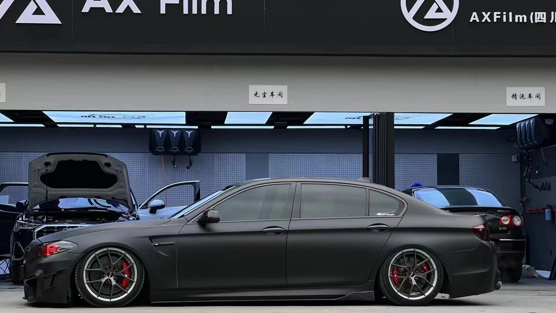 天使眼的恶魔 宝马f18 airbft气动避震