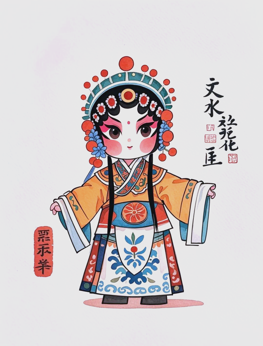 传统戏曲的生动演绎