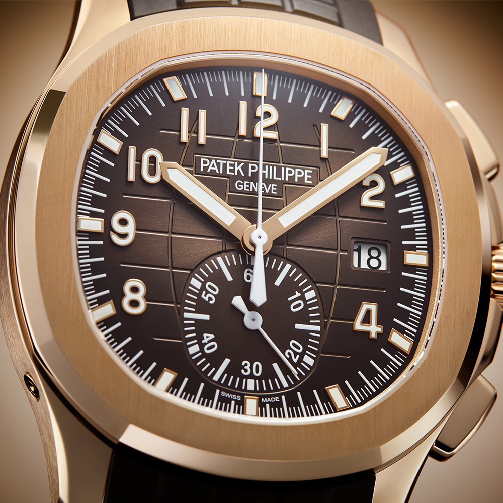 百达翡丽大号运动表 新款手雷5968 大腕周和肌肉猛男的爱