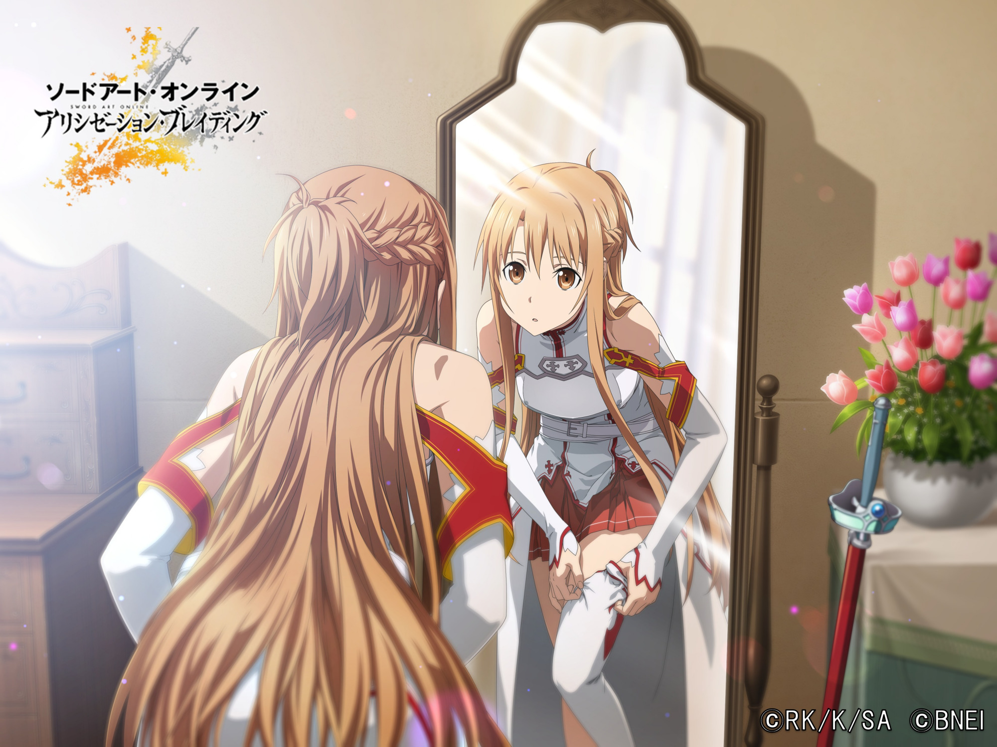 手游《刀剑神域alicizationrisingsteel》新卡插画公开