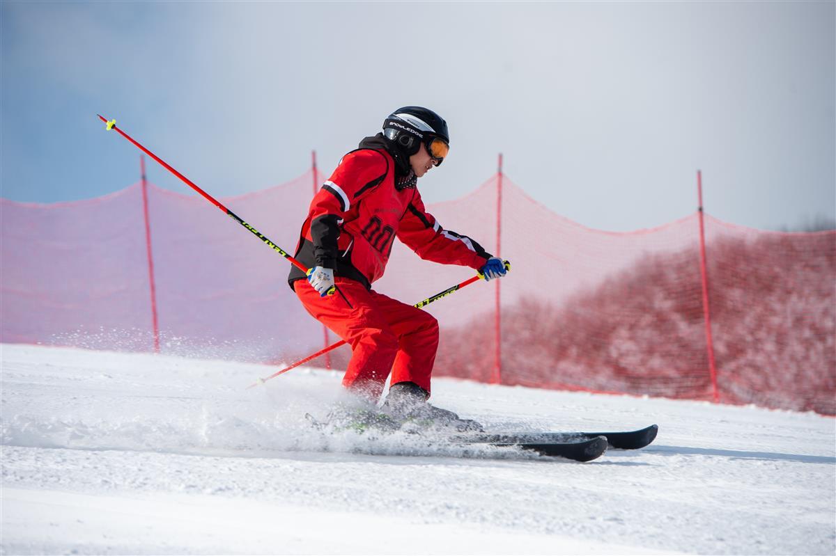 绿心公园滑雪图片