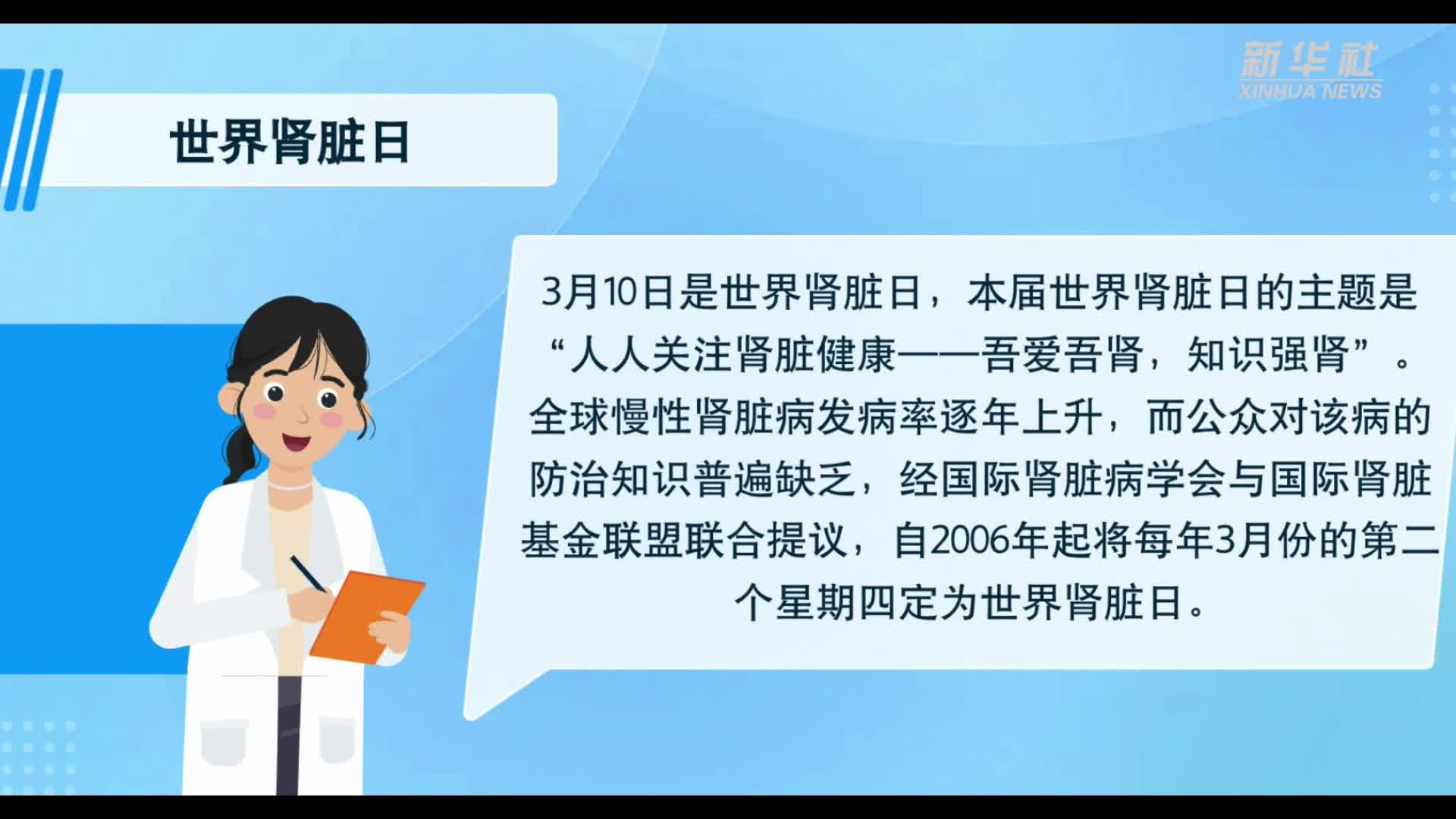 世界肾脏病日2021主题图片