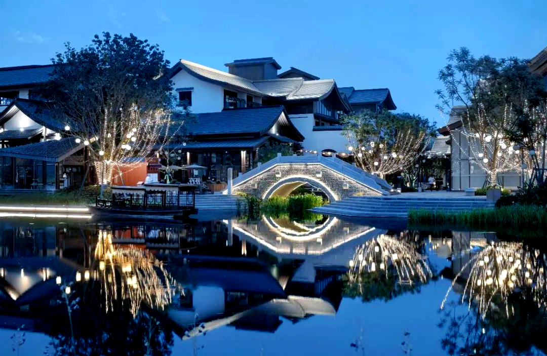 江口水镇:打造成都人的江南水乡