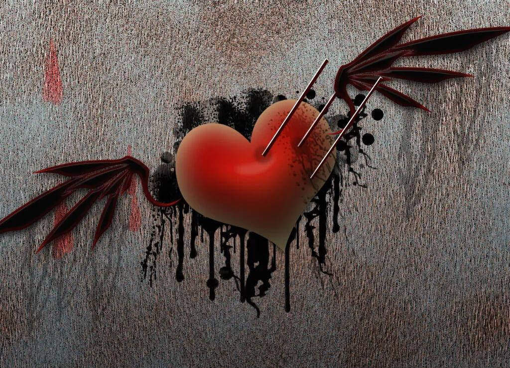 众多令人心碎的「心碎图」,揭示爱情中的痛苦与背叛!