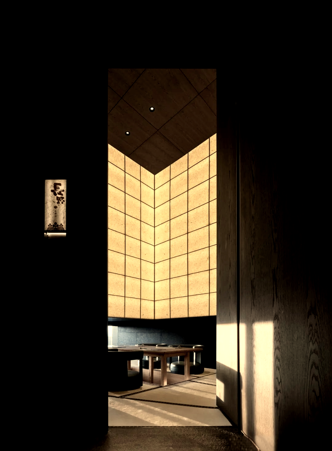 刘道华设计的代官山日料餐厅:探寻都市中的日式秘境