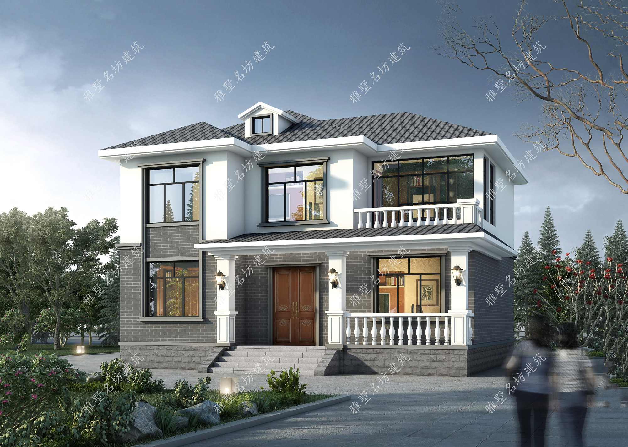 成都乡村自建房,小别墅图纸设计,返乡就业者都乐于重建老屋基