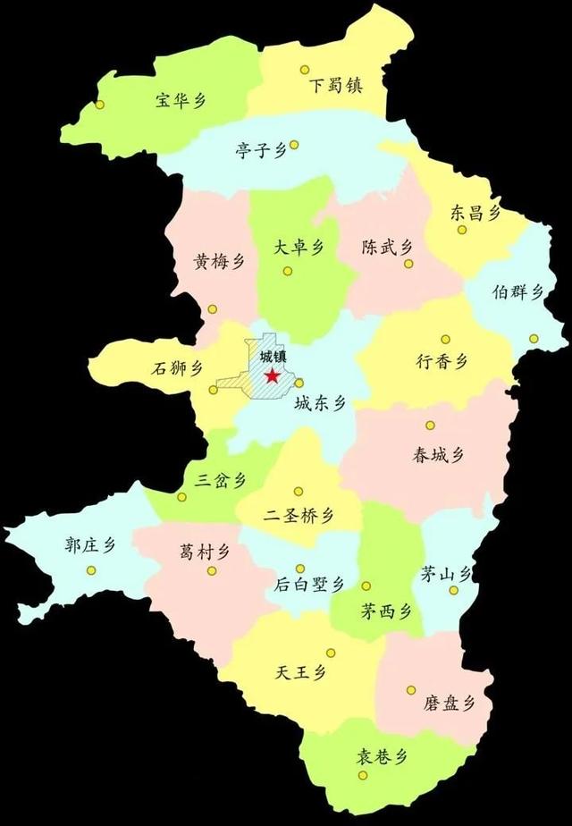 句容县老地图 乡镇地图