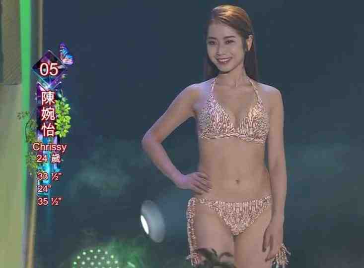 2022香港小姐三甲揭晓 十位佳丽上演泳衣环节