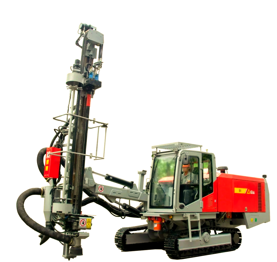 红五环杰亚b9全液压露天潜孔钻机,获用户广泛好评!