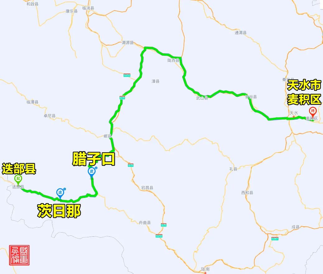 甘肃迭部县地图图片