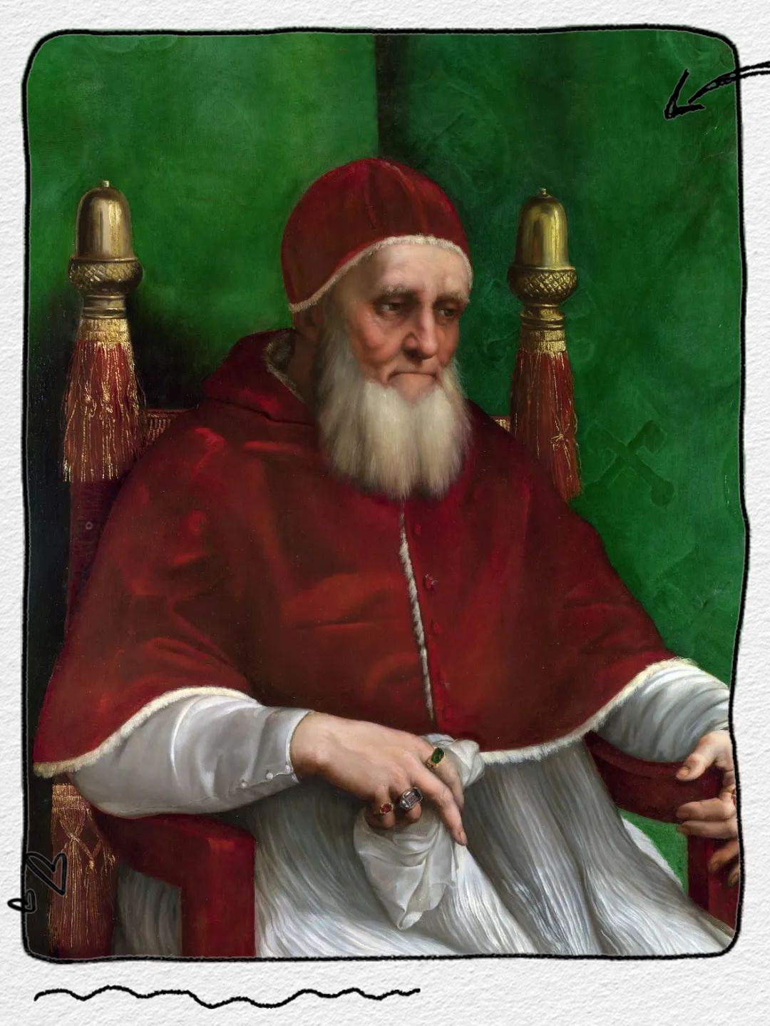 探索拉斐尔的23岁自画像与艺术巅峰的秘密