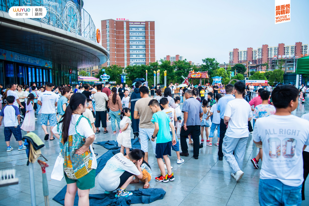 阜陽市獨輪車協會,吾悅廣場聯合第二屆舉辦獨輪車挑戰賽