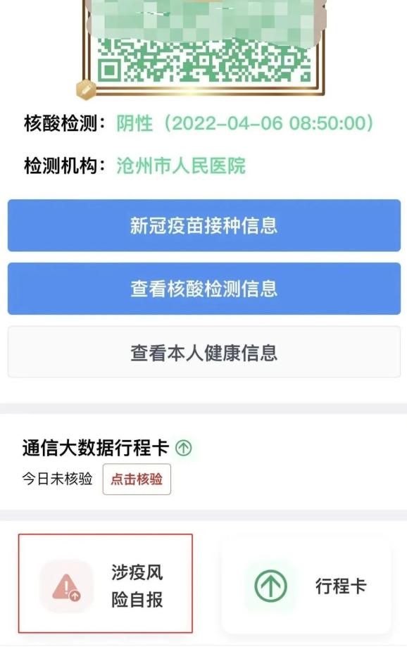 河北省个人健康码图片