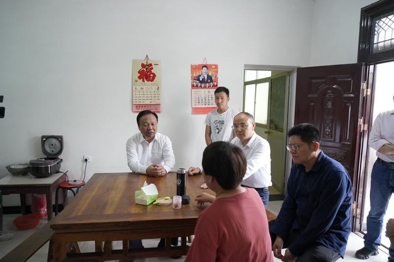 钱沙泉赴濮塘开展"大走访,问民意,解十难,暖民心"活动