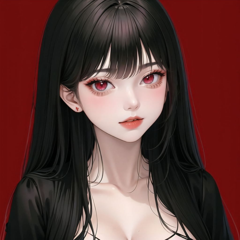 ai绘画|2.5d厚涂美女风格