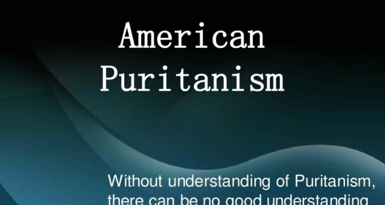 american puritanism名词解释