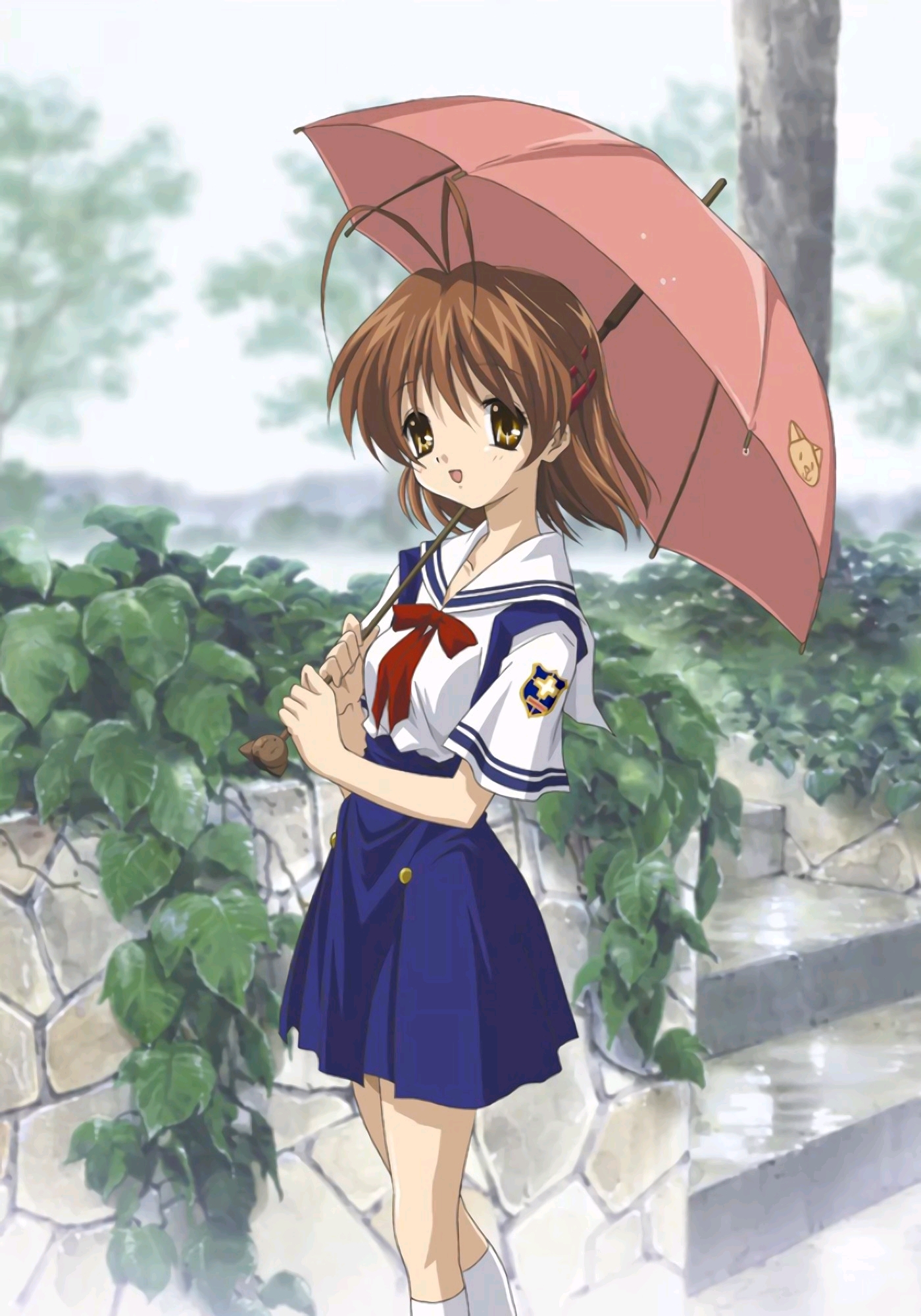 古河渚《clannad》中最受欢迎的角色之一