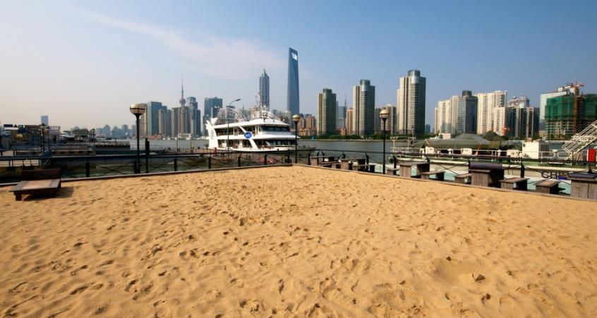 上海沙滩景点免费图片