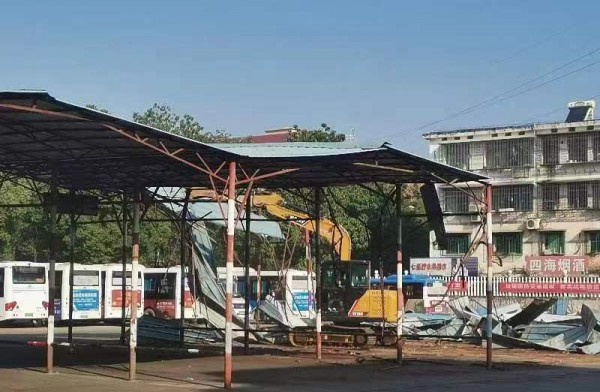 赫山区七里桥车站启动提质改造