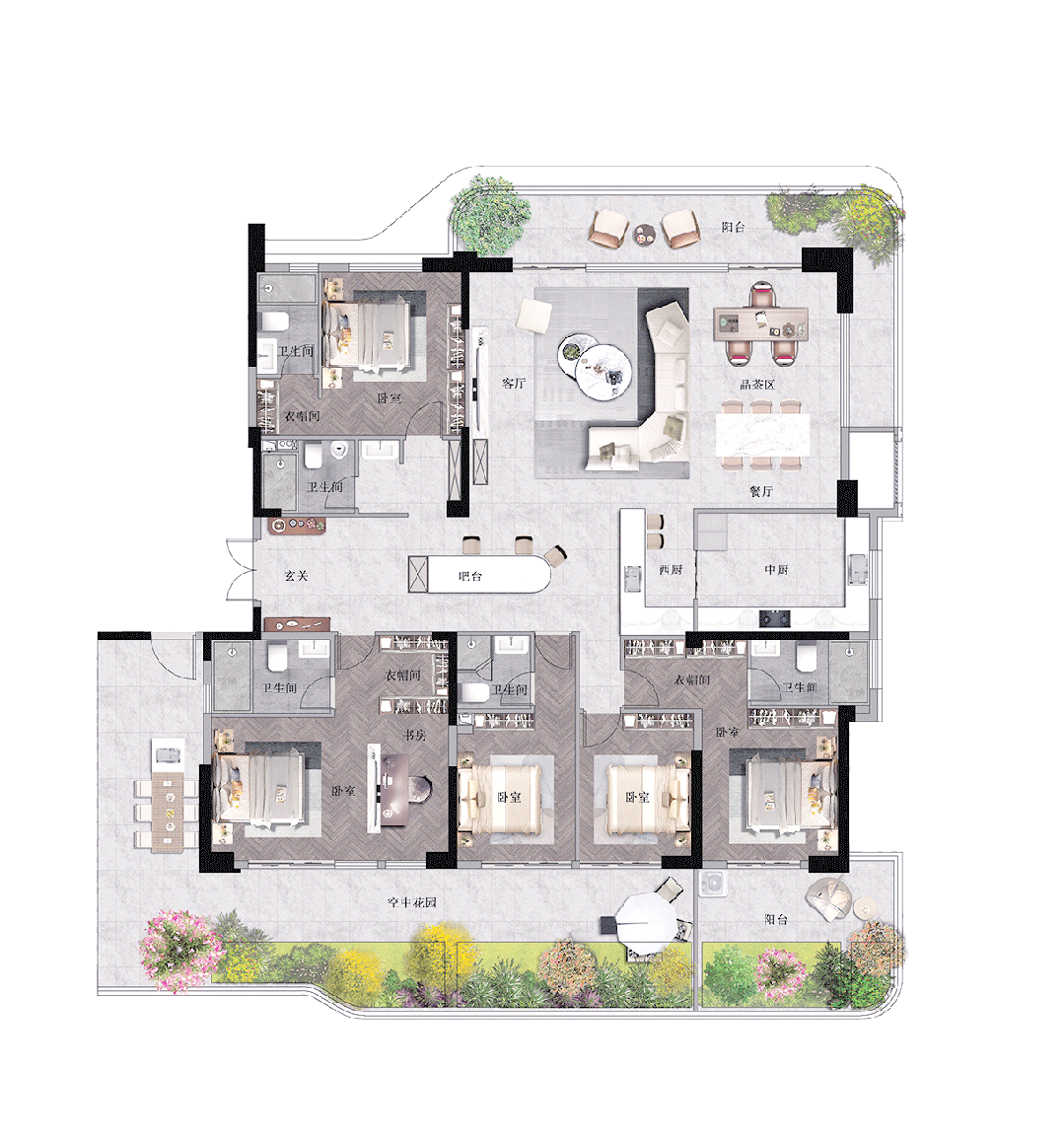 空中院墅住宅:打造自然与奢华共融的居住新体验