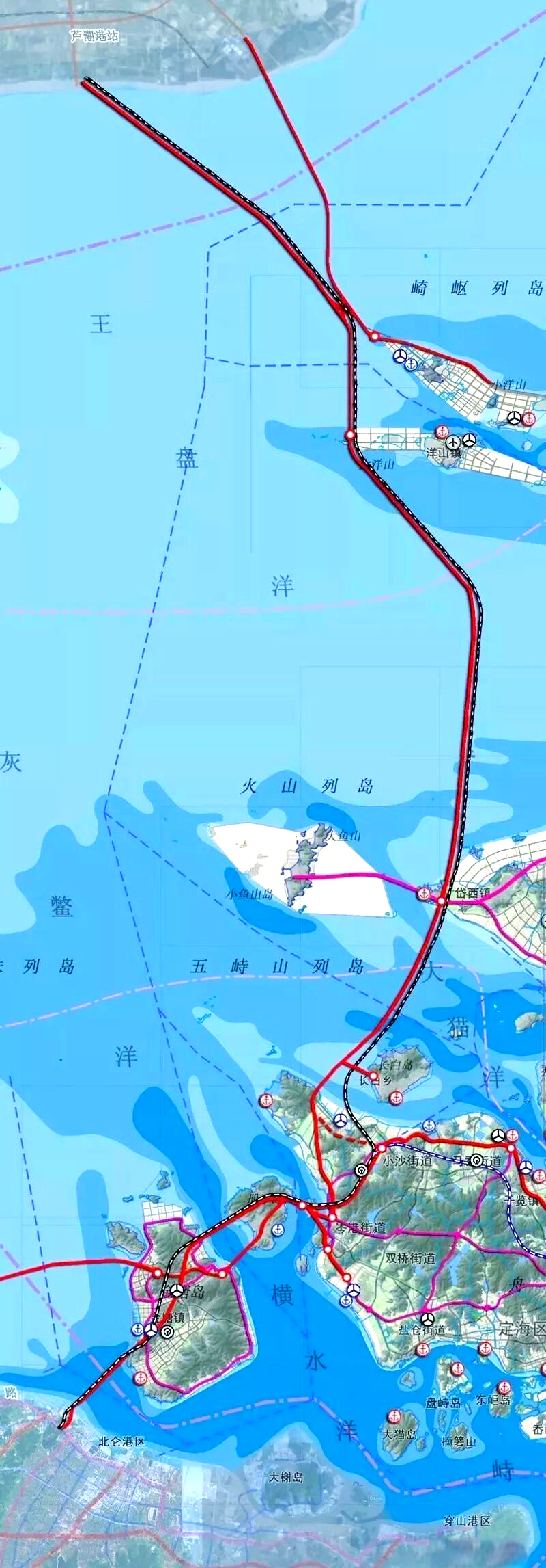 岱山县现代化交通规划:通往国际港口城市的未来