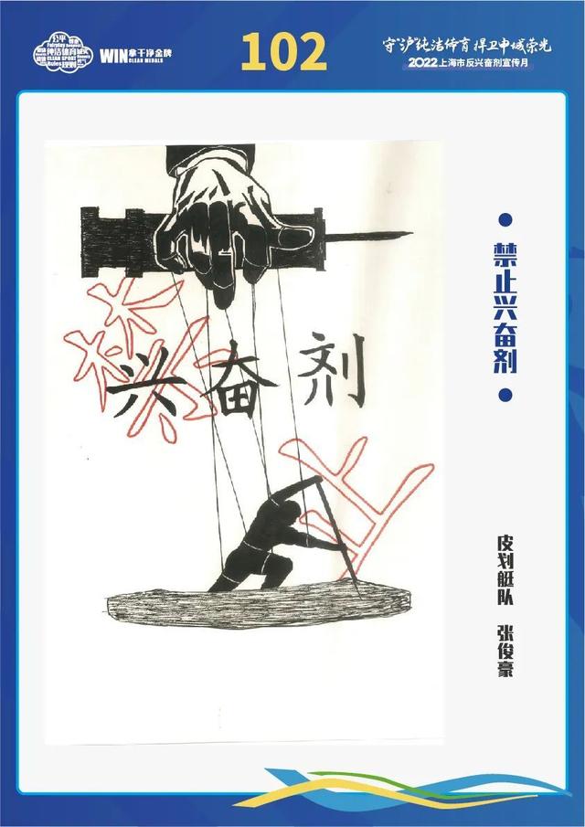 2022年上海市反兴奋剂宣传月主题活动创意周作品评选结果揭晓
