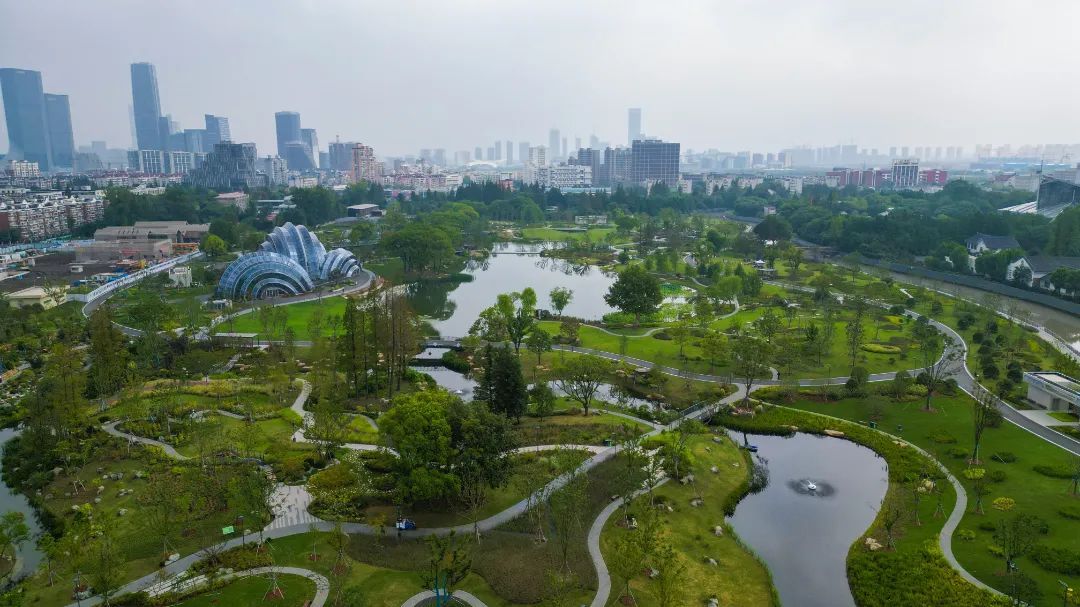 上海植物园北区试开放 "上海大花园"芳华初现